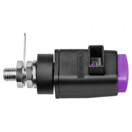 Clema de laborator purpurie 300VDC 16A | Electronic-mag.ro | Componente Electronice