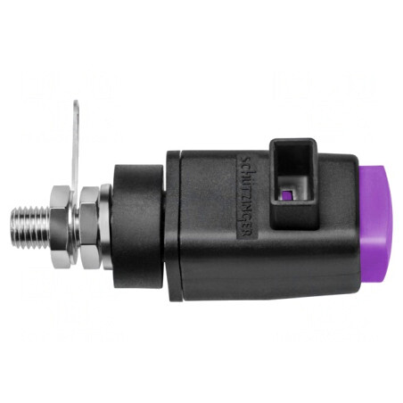 Clema de laborator purpurie 300VDC 16A | Electronic-mag.ro | Componente Electronice