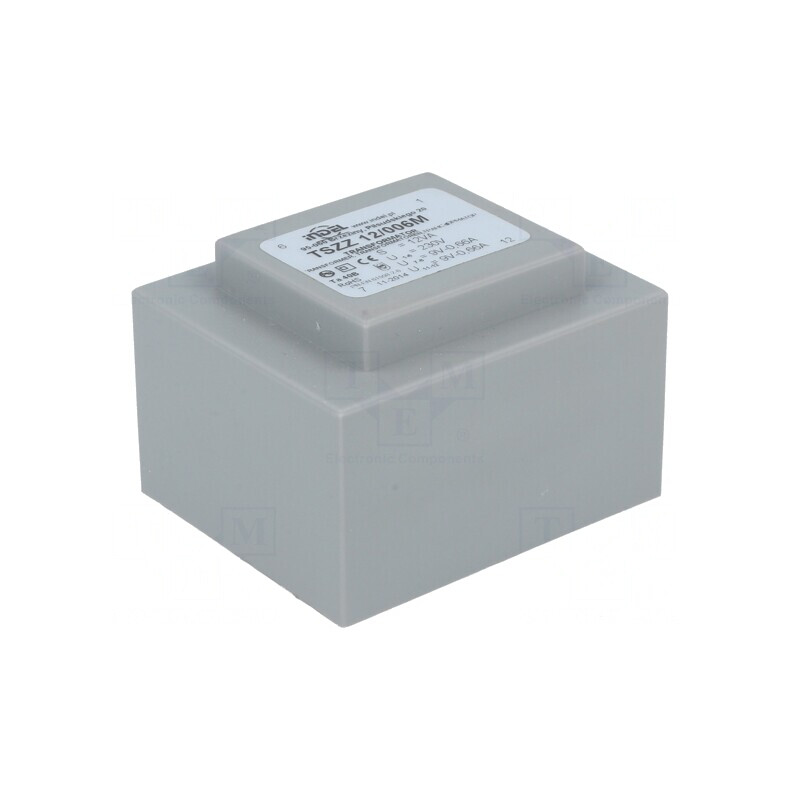 Transformator Încapsulat 12VA 230VAC 9V 660mA PCB | Electronic-mag.ro | Componente Electronice