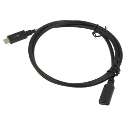 Cablu USB 3.2 USB-C la USB-C 1m Negru