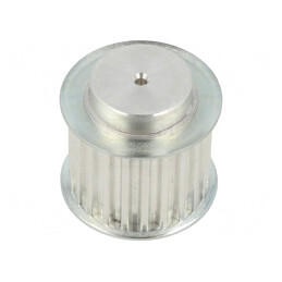 Roată de curea T5 25mm aluminiu | Electronic-mag.ro | Componente Electronice