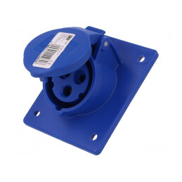 Conector Alimentare AC 16A 230V IP44 | Electronic-mag.ro | Componente Electronice