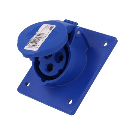 Conector Alimentare AC 16A 230V IP44 | Electronic-mag.ro | Componente Electronice