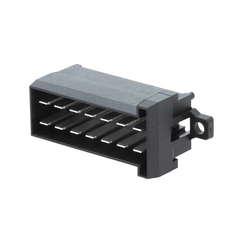 Conector dreptunghiular JPT Junior Timer 14 PIN tată soclu | Electronic-mag.ro | Componente Electronice