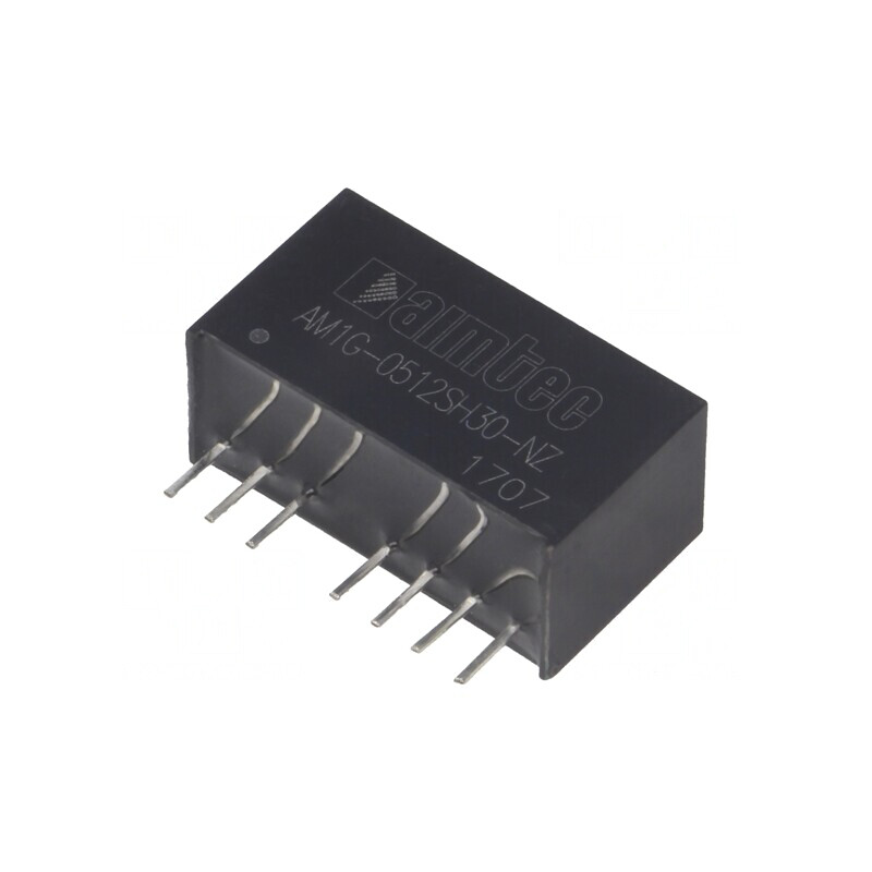 Convertor DC/DC 1W 4.5-9V la 12V 83mA SIP8 | Electronic-mag.ro | Componente Electronice