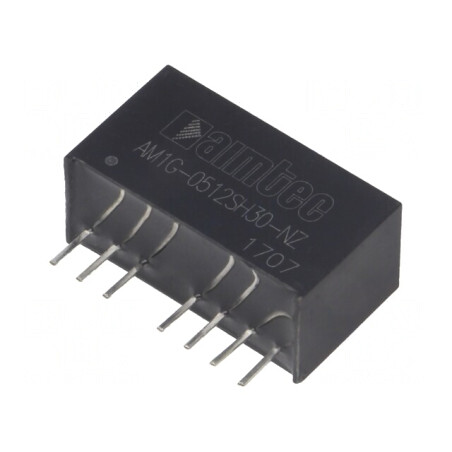 Convertor DC/DC 1W 4.5-9V la 12V 83mA SIP8 | Electronic-mag.ro | Componente Electronice