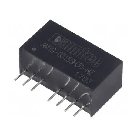 Convertor DC/DC 1W 4.5-9V la 15V 67mA SIP8 | Electronic-mag.ro | Componente Electronice
