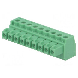 Regletă de Conexiuni Deconectabilă 3,81mm 9 Piste Drept Mufă | Electronic-mag.ro | Componente Electronice