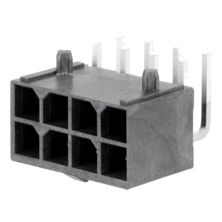 Soclu cablu-placă Mega-Fit 5,7mm 8 pini 23A | Electronic-mag.ro | Componente Electronice