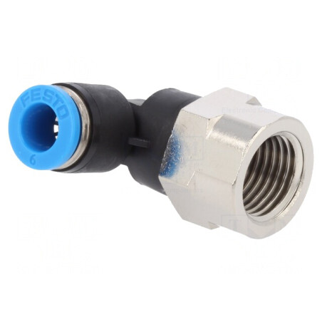 Racord Push-in Filetat 90° 0.95-6 bar | Electronic-mag.ro | Componente Electronice
