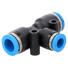 Racord Push-In T Ramificație 0.95-6bar PBT | Electronic-mag.ro | Componente Electronice