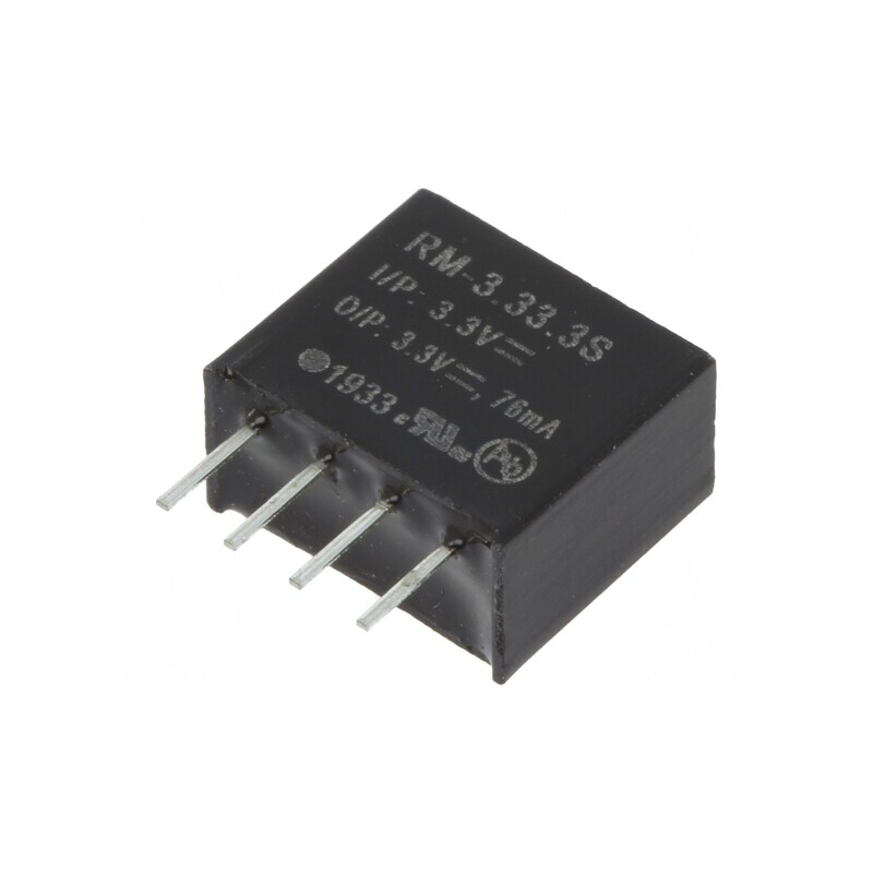 Convertor DC/DC 0,25W 3,3V 75mA | Electronic-mag.ro | Componente Electronice