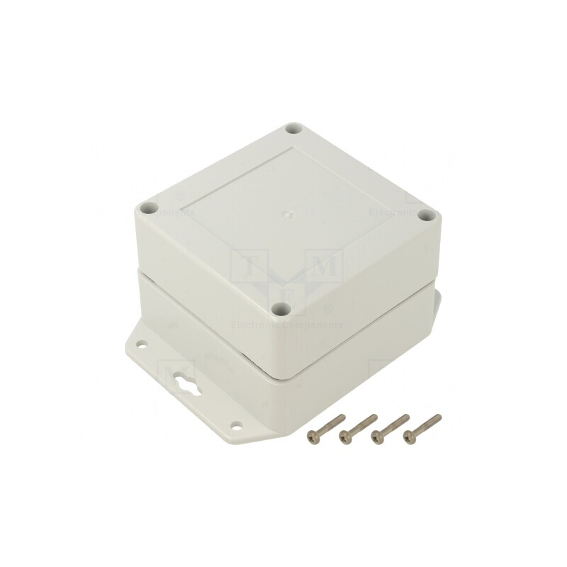Carcasă universală ABS gri deschis 90x90x60mm | Electronic-mag.ro | Componente Electronice Carcasă universală ABS gri deschis 90x90x60mm | Electronic-mag.ro | Componente Electronice