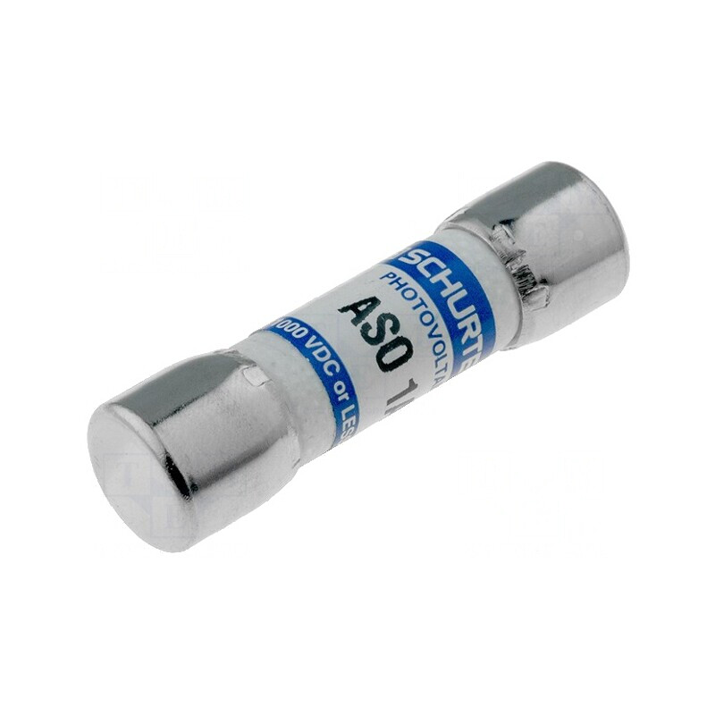 Siguranță gPV 1A 1kVDC 10.3x38mm ASO | Electronic-mag.ro | Componente Electronice