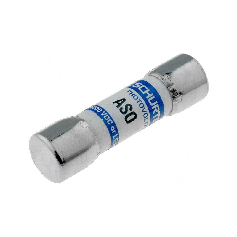 Siguranță gPV 8A 1kVDC 10,3x38mm ASO | Electronic-mag.ro | Componente Electronice