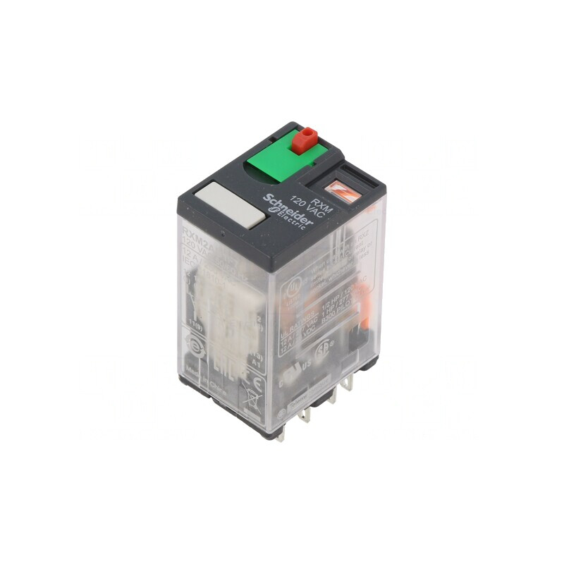 Releu Electromagnetic DPDT 120VAC 12A | Electronic-mag.ro | Componente Electronice Releu Electromagnetic DPDT 120VAC 12A | Electronic-mag.ro | Componente Electronice