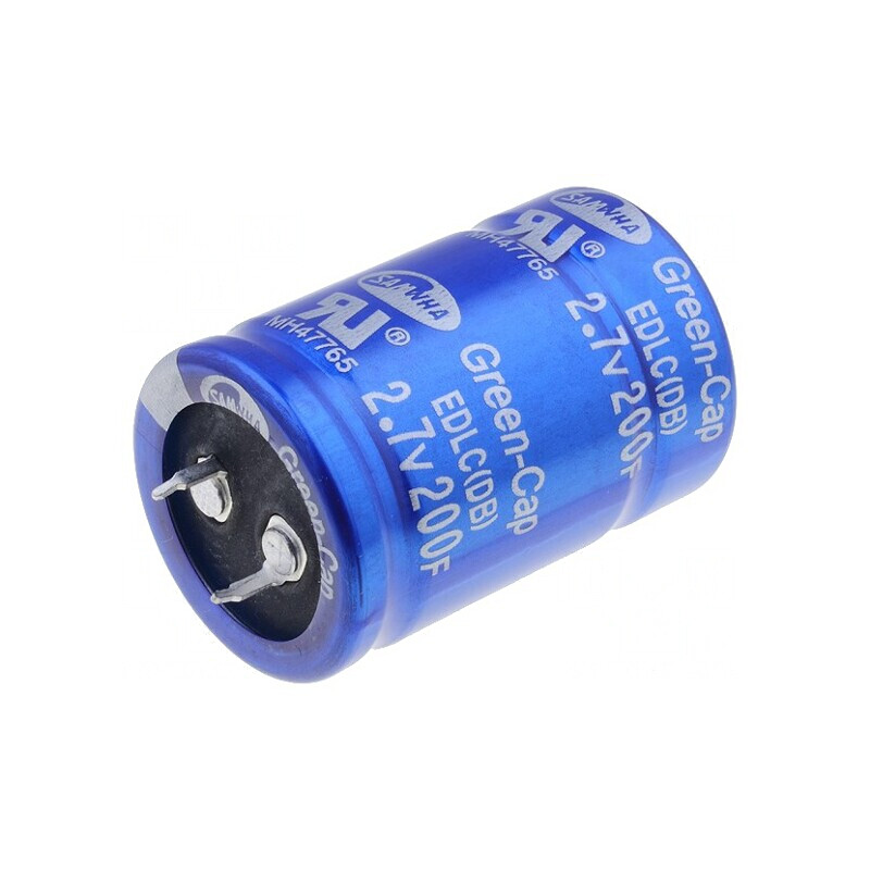 Supercondensator SNAP-IN 200F 2.7VDC 10mm EDLC | Electronic-mag.ro | Componente Electronice