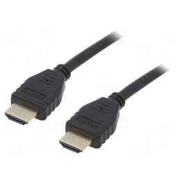 Cablu HDMI 2.1 HDCP 2.2 PVC Negru | Electronic-mag.ro | Componente Electronice