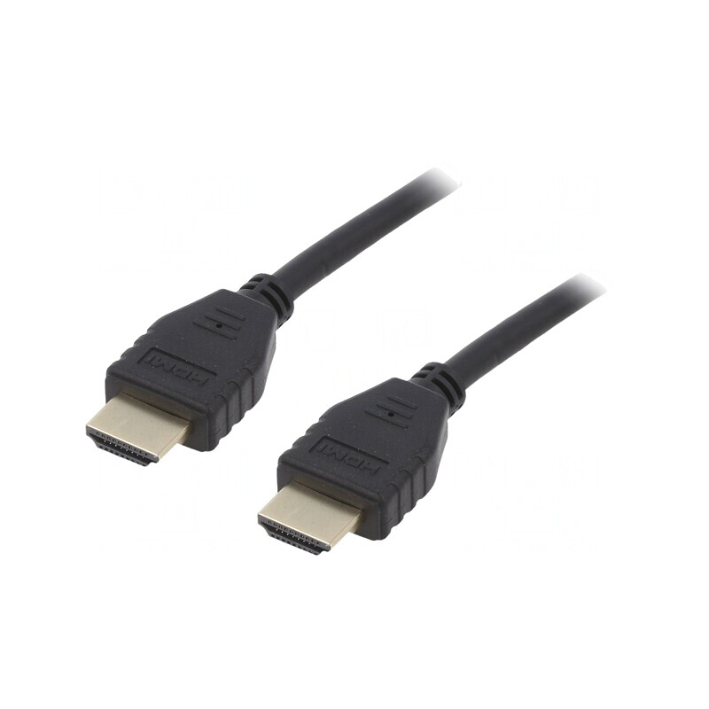 Cablu HDMI 2.1 HDCP 2.2 PVC Negru | Electronic-mag.ro | Componente Electronice