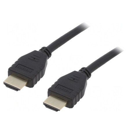 Cablu HDMI 2.1 HDCP 2.2 PVC Negru | Electronic-mag.ro | Componente Electronice