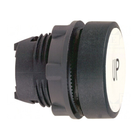 Comutator Apăsare 22mm Albă | Electronic-mag.ro | Componente Electronice