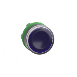 Comutator apăsare 22mm albastru | Electronic-mag.ro | Componente Electronice