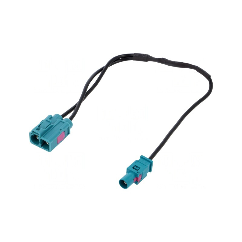 Adaptor Antenă Fakra Dublu 0.25m Audi RNS-E | Electronic-mag.ro | Componente Electronice