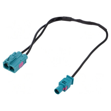 Adaptor Antenă Fakra Dublu 0.25m Audi RNS-E | Electronic-mag.ro | Componente Electronice