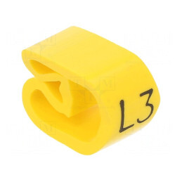 Markere Marcaj PVC Galbene 8-16mm | Electronic-mag.ro | Componente Electronice