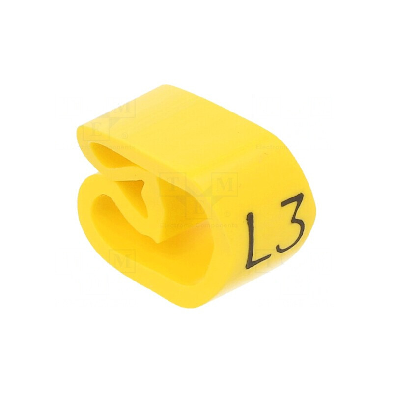 Markere Marcaj PVC Galbene 8-16mm | Electronic-mag.ro | Componente Electronice