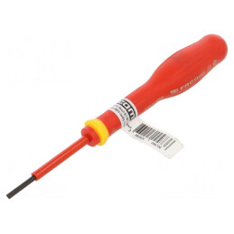 Șurubelniță Izolată Plată 2,5x0,4mm 50mm 1kVAC | Electronic-mag.ro | Componente Electronice