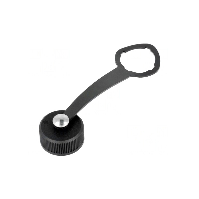 Capac protecţie RJ-Lnxx IP67 neagră | Electronic-mag.ro | Componente Electronice