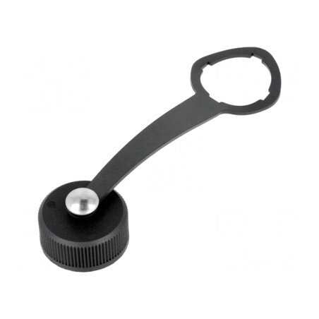 Capac protecţie RJ-Lnxx IP67 neagră | Electronic-mag.ro | Componente Electronice
