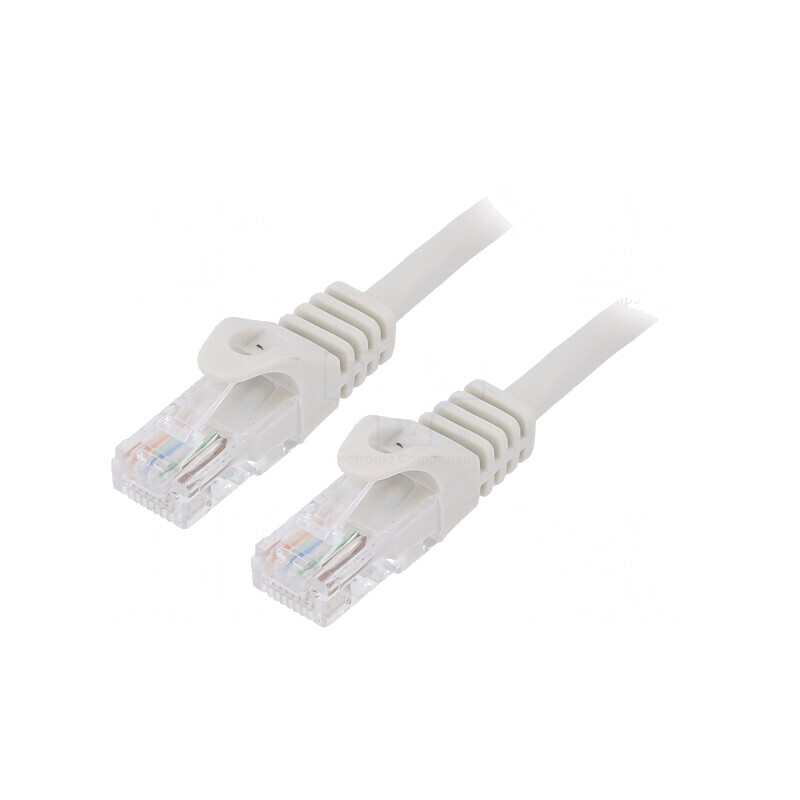 Patch Cord UTP Cat6 20m Gri PVC | Electronic-mag.ro | Componente Electronice Patch Cord UTP Cat6 20m Gri PVC | Electronic-mag.ro | Componente Electronice