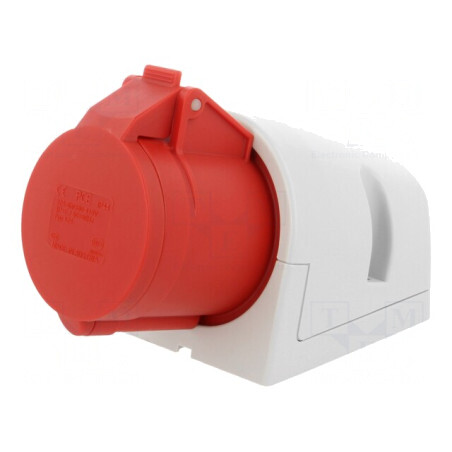 Conector Alimentare AC Trifazat 32A 400VAC IP44 | Electronic-mag.ro | Componente Electronice