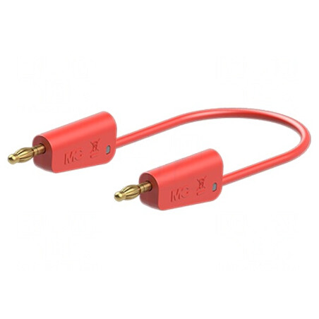 Cablu de măsurare 1m 60VDC 30VAC 19A PVC Roșu | Electronic-mag.ro | Componente Electronice