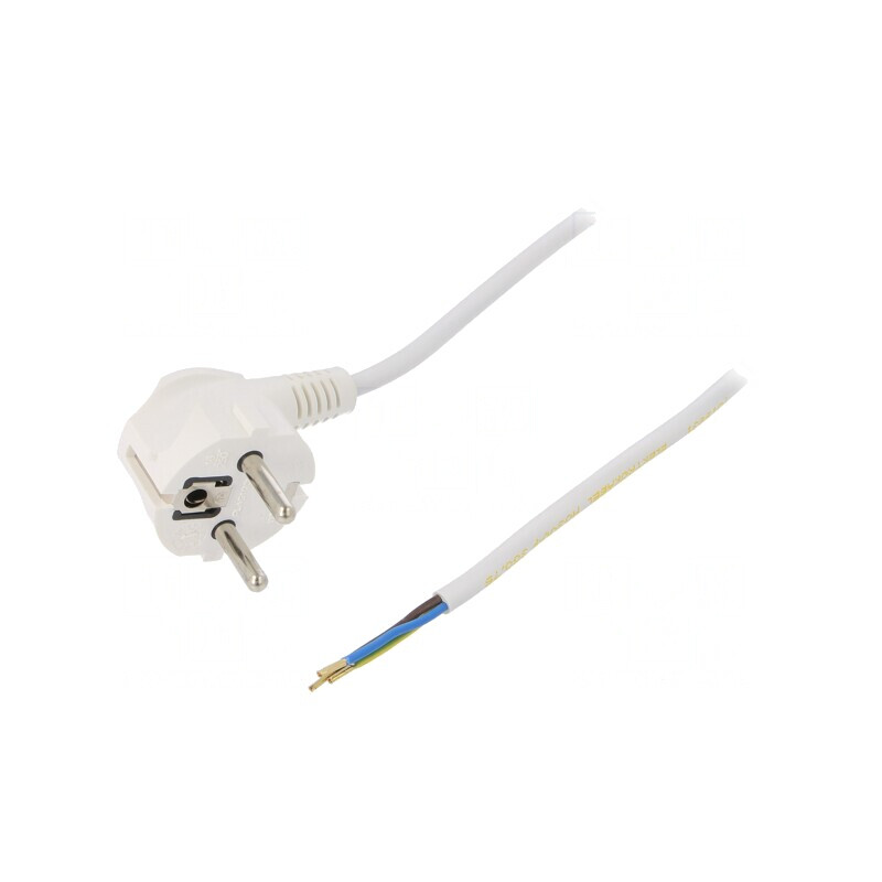 Cablu Electric 3x0.75mm2 5m Alb 16A 250V | Electronic-mag.ro | Componente Electronice Cablu Electric 3x0.75mm2 5m Alb 16A 250V | Electronic-mag.ro | Componente Electronice