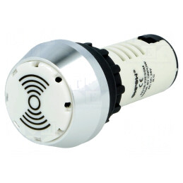 Semnalizator Acustic LED 24V IP40 Ø22mm | Electronic-mag.ro | Componente Electronice