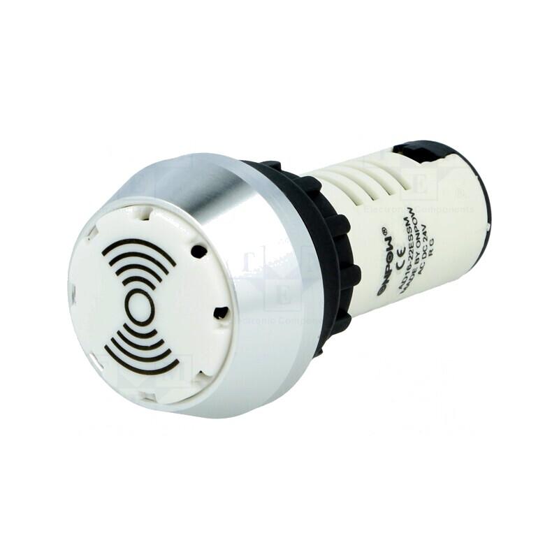 Semnalizator Acustic LED 24V IP40 Ø22mm | Electronic-mag.ro | Componente Electronice