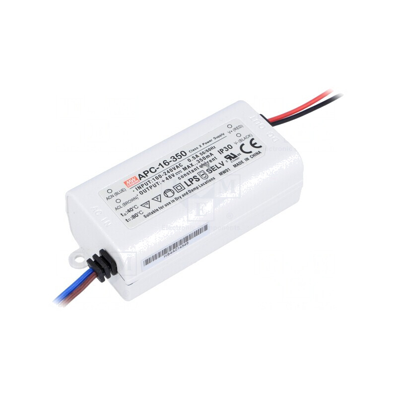 Alimentator LED 16,8W 12-48V 350mA | Electronic-mag.ro | Componente Electronice