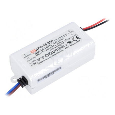Alimentator LED 16,8W 12-48V 350mA | Electronic-mag.ro | Componente Electronice