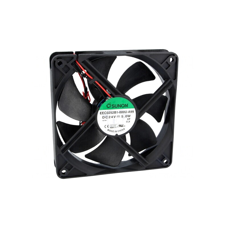 Ventilator DC Axial 24V 120x120mm | Electronic-mag.ro | Componente Electronice