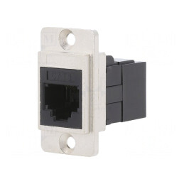 Adaptor DUALSLIM Metalic 6p4c 29mm | Electronic-mag.ro | Componente Electronice