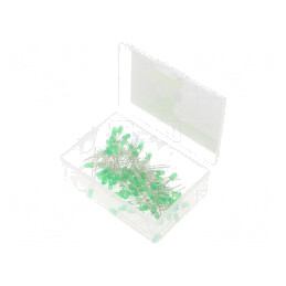 Set LED-uri THT 3mm Galben-Verde 100buc | Electronic-mag.ro | Componente Electronice