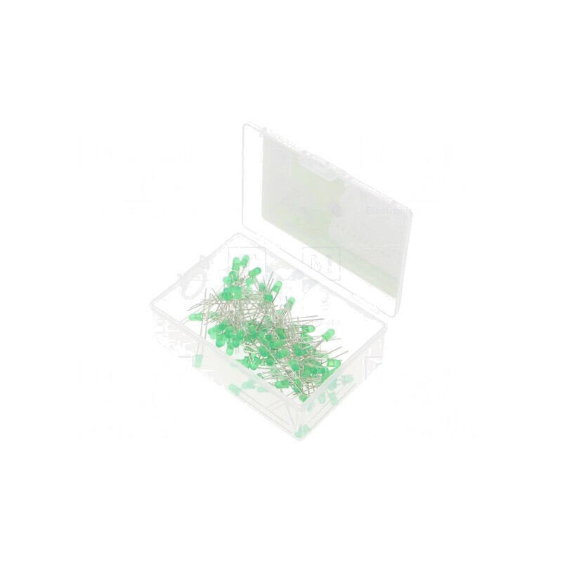 Set LED-uri THT 3mm Galben-Verde 100buc | Electronic-mag.ro | Componente Electronice