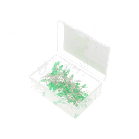 Set LED-uri THT 3mm Galben-Verde 100buc | Electronic-mag.ro | Componente Electronice