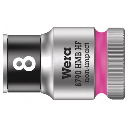 Tubulară HEX 8mm 3/8 oțel crom-vanadium  | Electronic-mag.ro | Componente Electronice