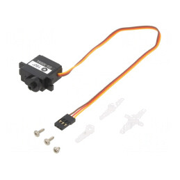 Servomecanism Micro Analogic 4.8-6VDC 180° 23x12x27mm | Electronic-mag.ro | Componente Electronice