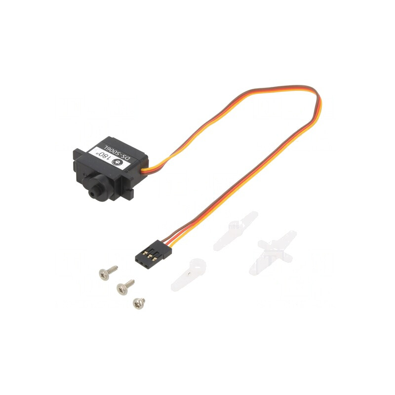 Servomecanism Micro Analogic 4.8-6VDC 180° 23x12x27mm | Electronic-mag.ro | Componente Electronice