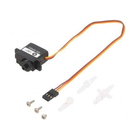 Servomecanism Micro Analogic 4.8-6VDC 180° 23x12x27mm | Electronic-mag.ro | Componente Electronice